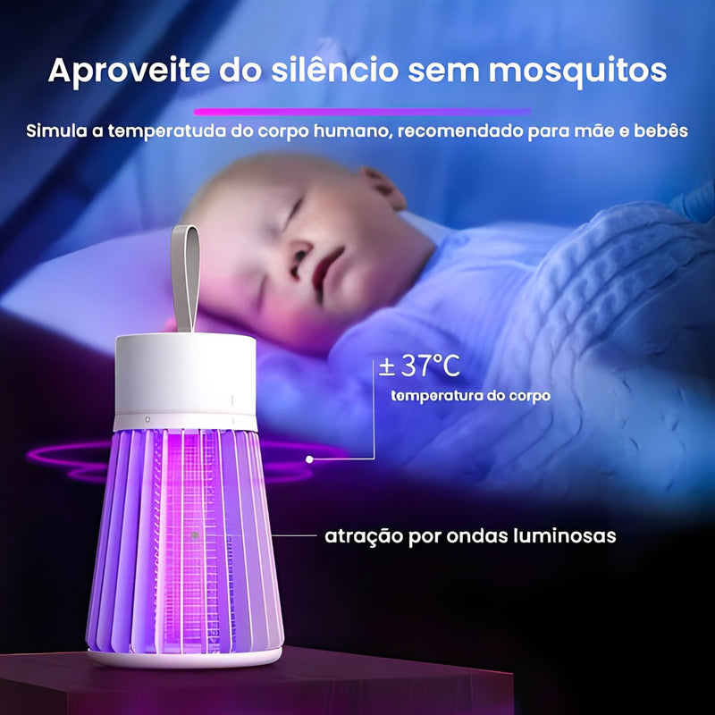 Mosquito Killer™ - Lâmpada UV Mata Mosquitos - COMPRE 1 E GANHE 2 DE BRINDE